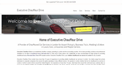 Desktop Screenshot of executivechauffeurdrive.co.uk