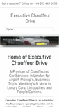 Mobile Screenshot of executivechauffeurdrive.co.uk